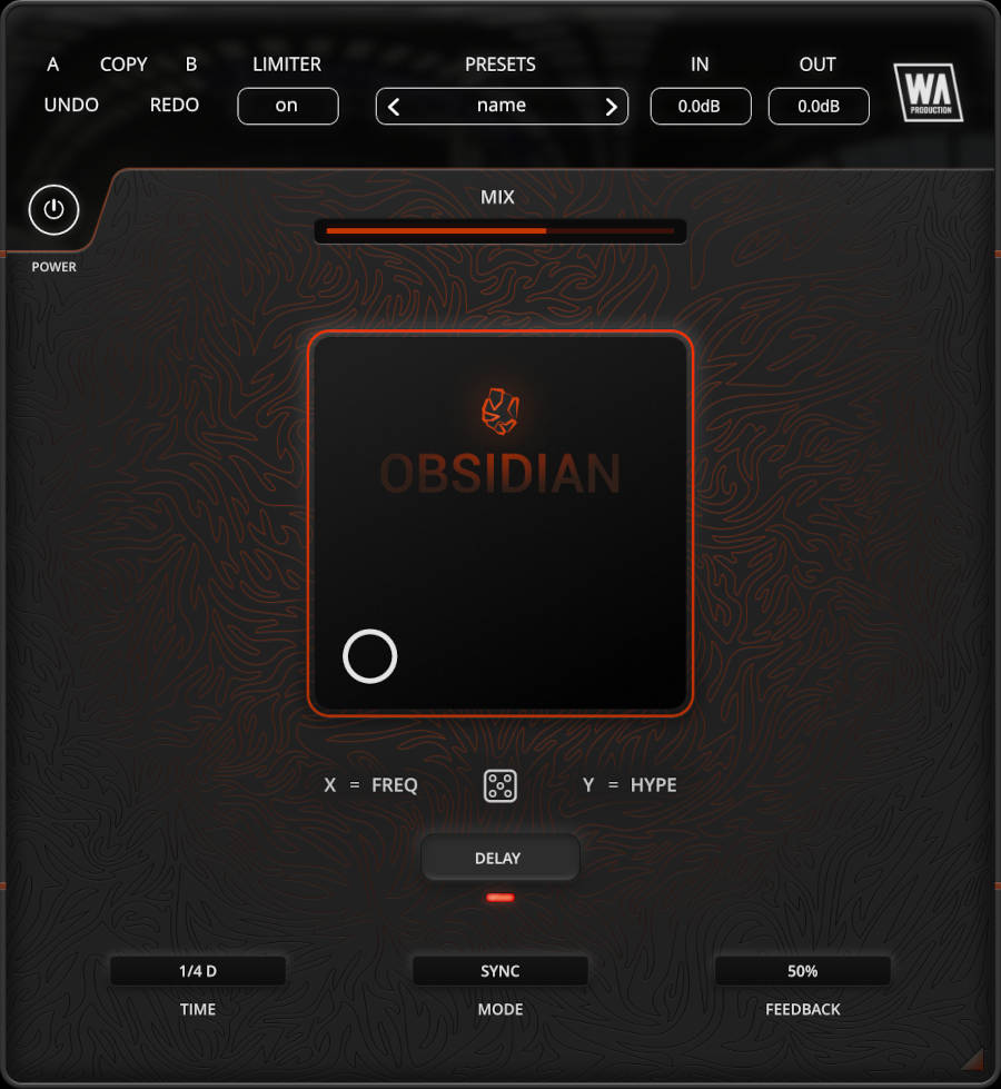 W.A. Production Obsidian - UI