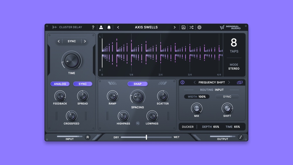Minimal Audio Cluster Delay