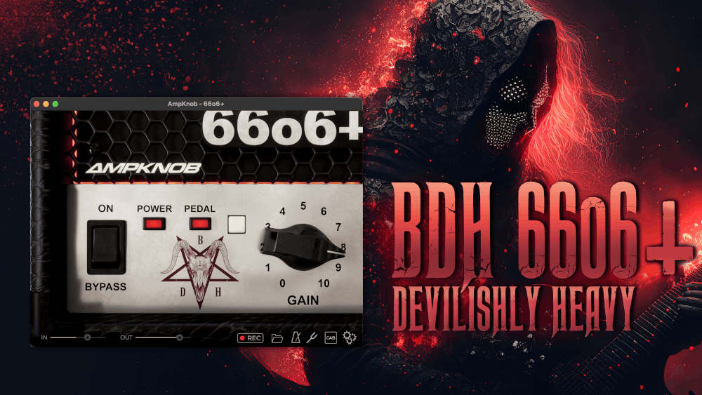 Bogren Digital AmpKnob BDH 66o6+ - Banner