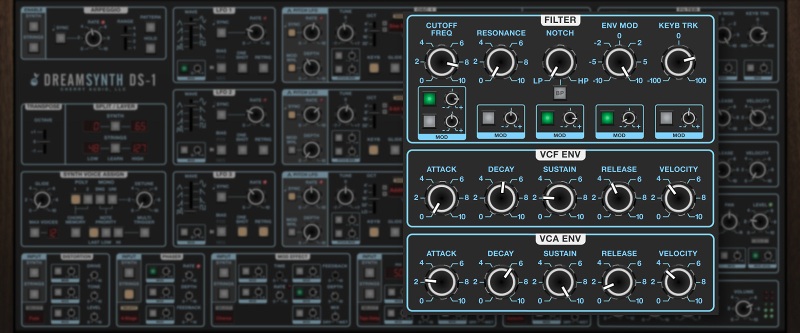 Cherry Audio Dreamsynth UI 8