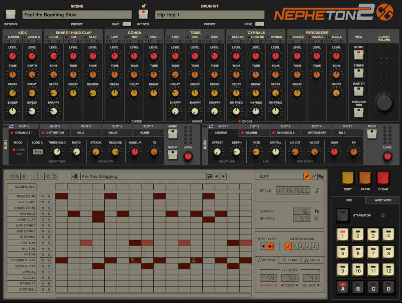 Nepheton 2 - Main User Interface