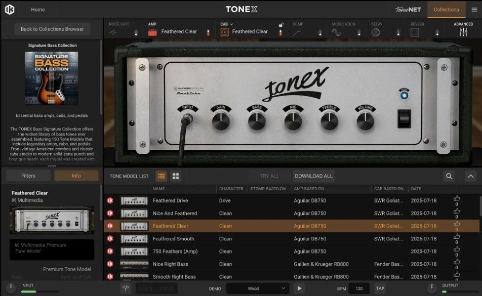 Tonex - Signature Bass Collection