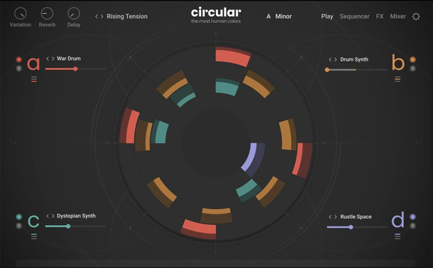 Circular screenshot