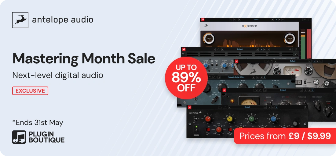Antelope Audio Mastering Month Sale (Exclusive)