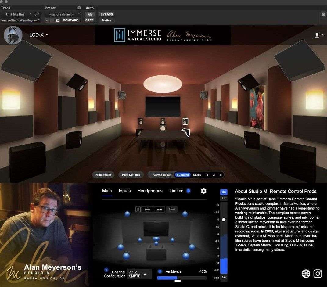 Embody Immerse Virtual Studio | Alan Meyerson - Front