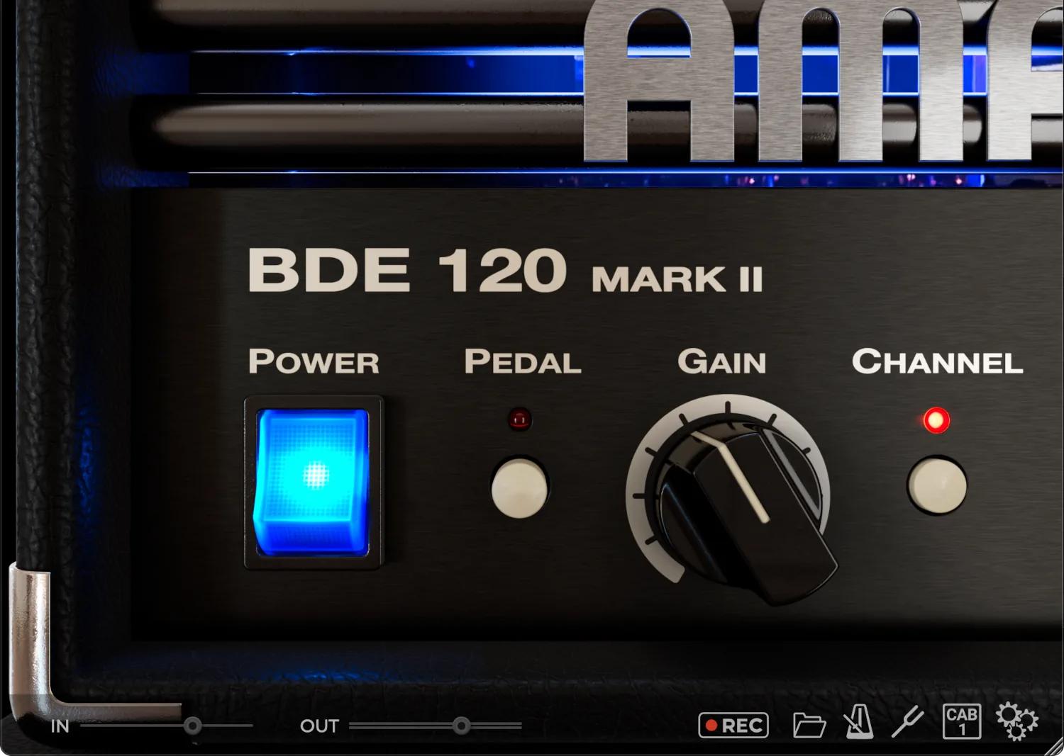 Bogren Digital AmpKnob BDE 120 - GUI