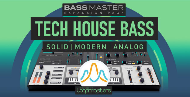 Bass Master Expansion Pack: Tech House Bass interface