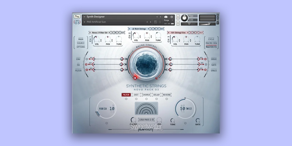 Rhythmic Textures: NOVO Pack 03 Interface 1