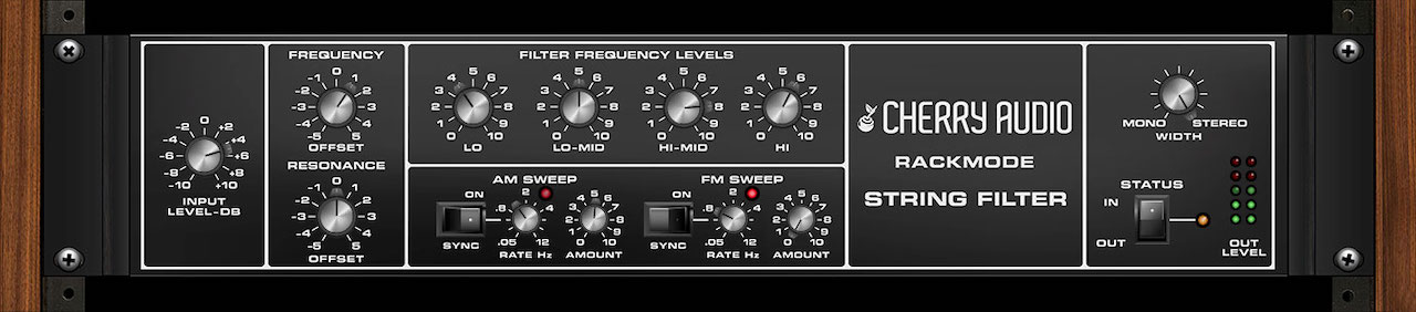 Cherry Audio Rackmode Signal Processors - String Filter
