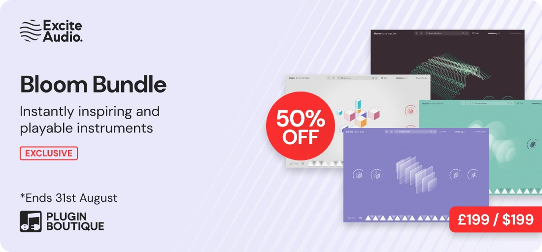 Excite Audio Bloom Bundle Sale (Exclusive)