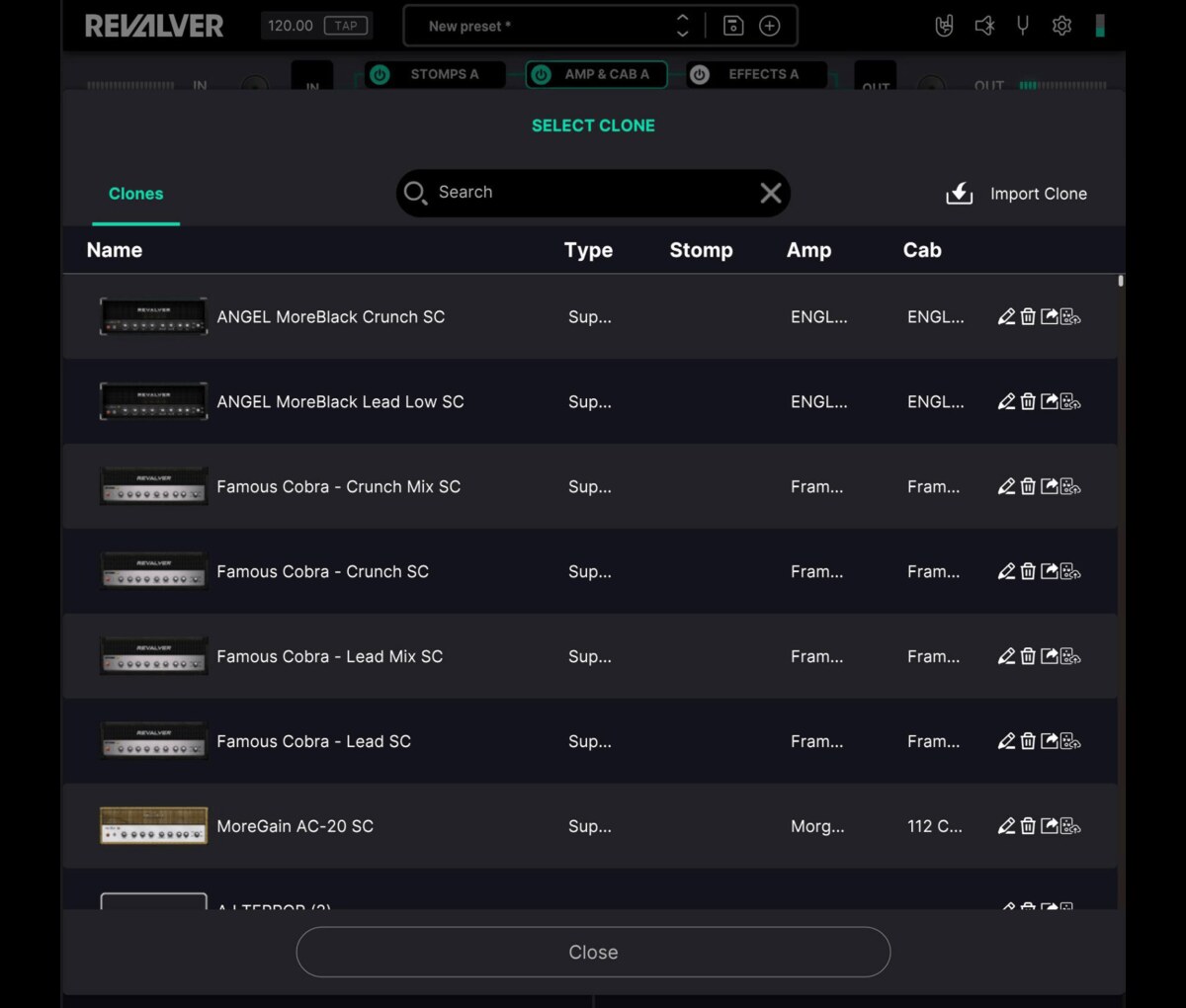 ReValver Suite - Clones