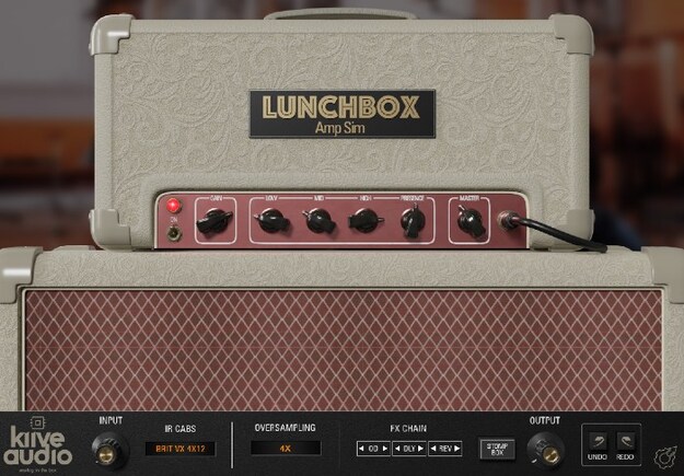 Lunchbox Amp Sim interface