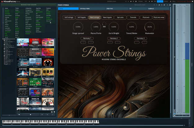 PowerStrings のセールバナー