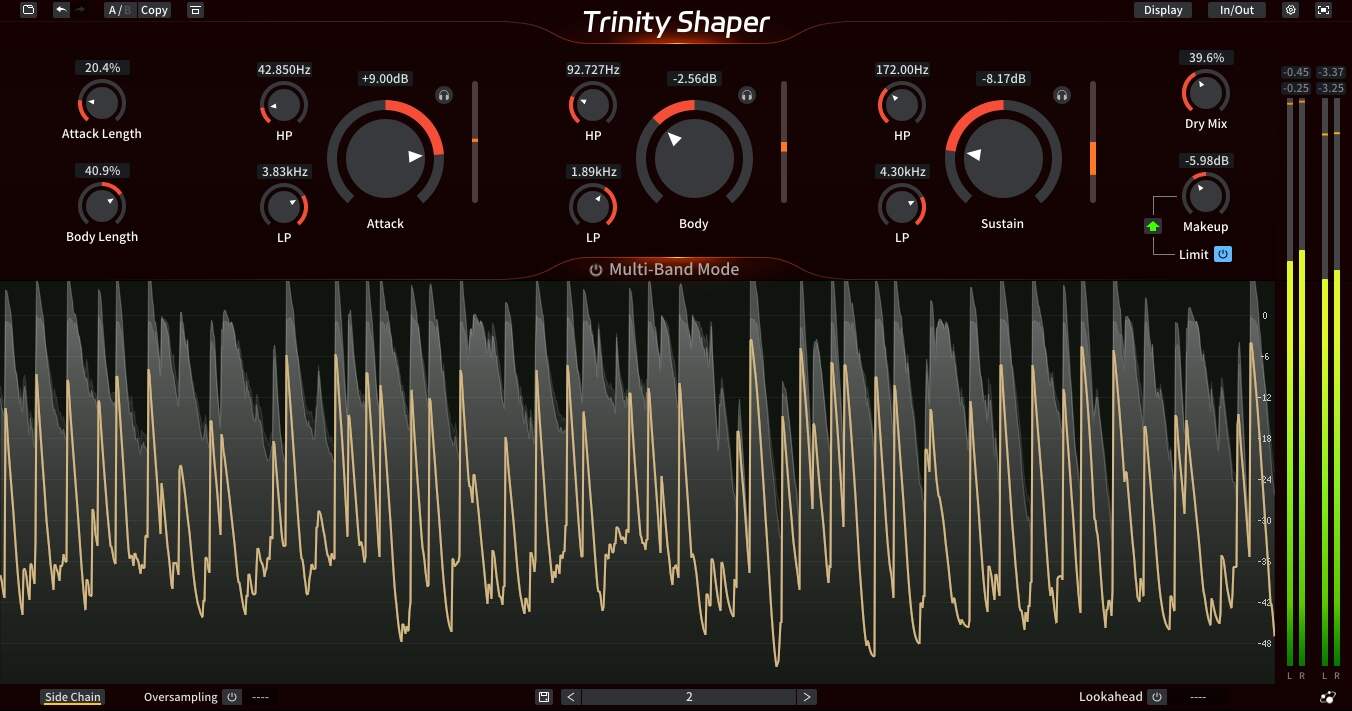 Brainworx Three-Body Technology Trinity Shaper
