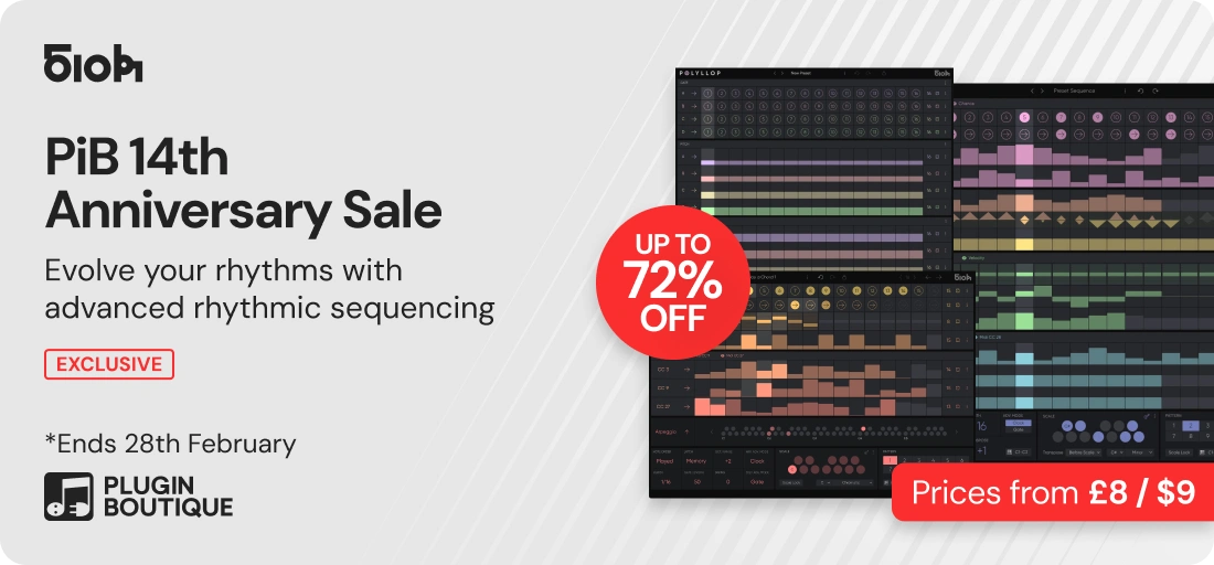 510k x Plugin Boutique 14th Anniversary Sale (Exclusive)
