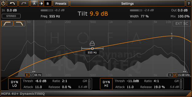4U+ DynamicTiltEQ screenshot