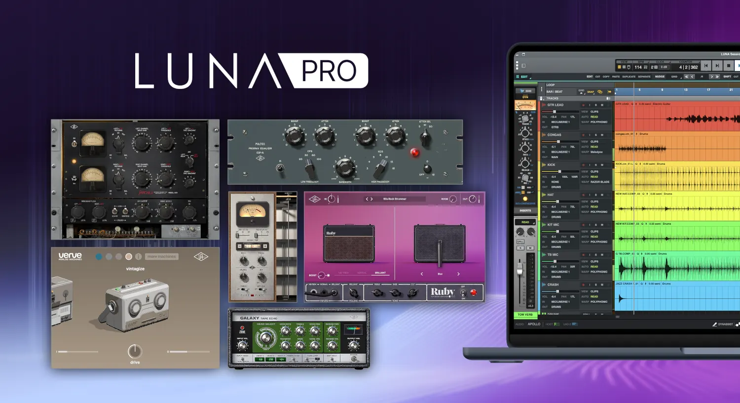 LUNA Pro - Plugins