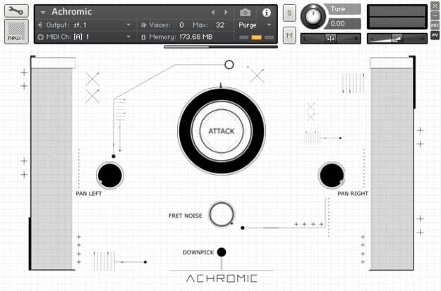 Achromic screenshot