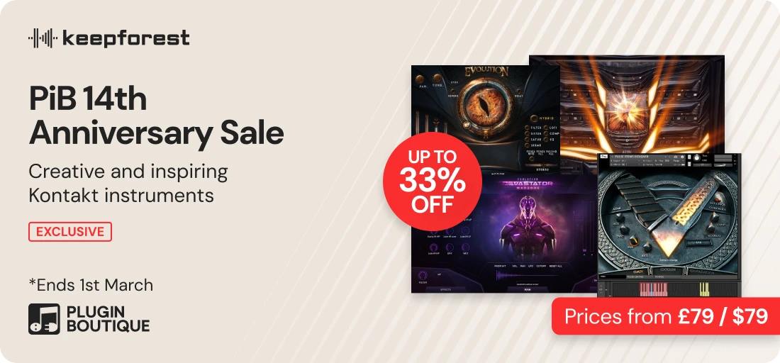 Keepforest x Plugin Boutique 14th Anniversary Sale (Exclusive)