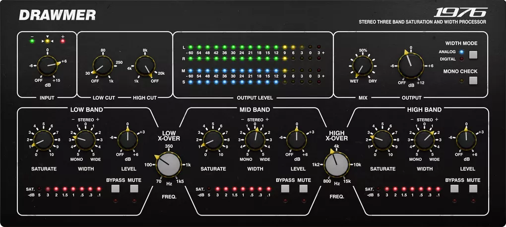Drawmer 1976 Three Band Saturator