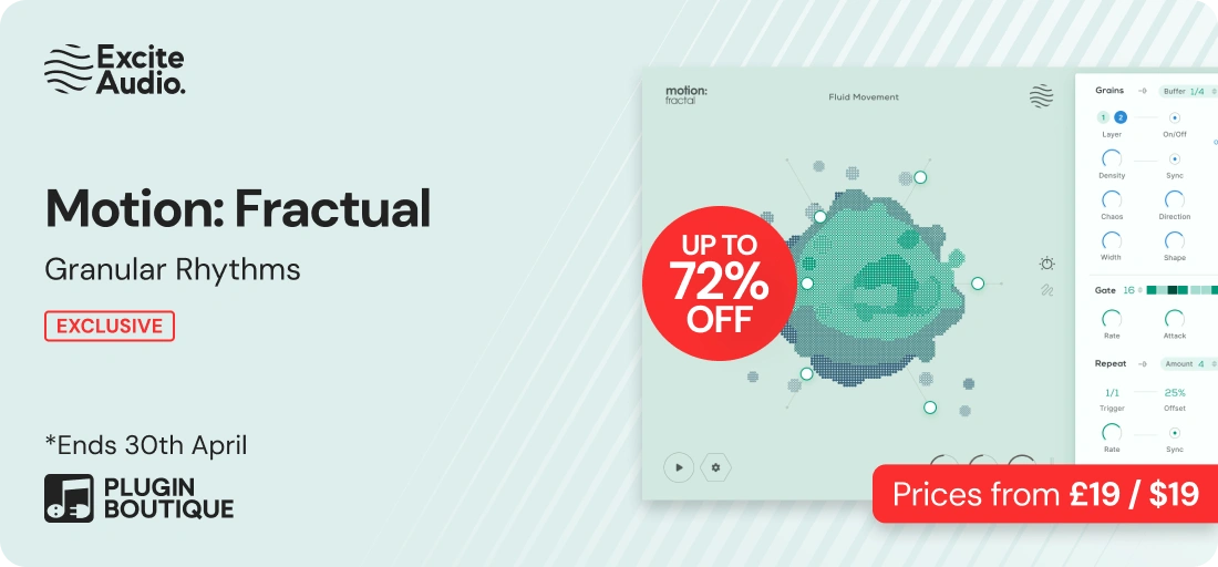 Excite Audio Motion Fractal Sale (Exclusive)
