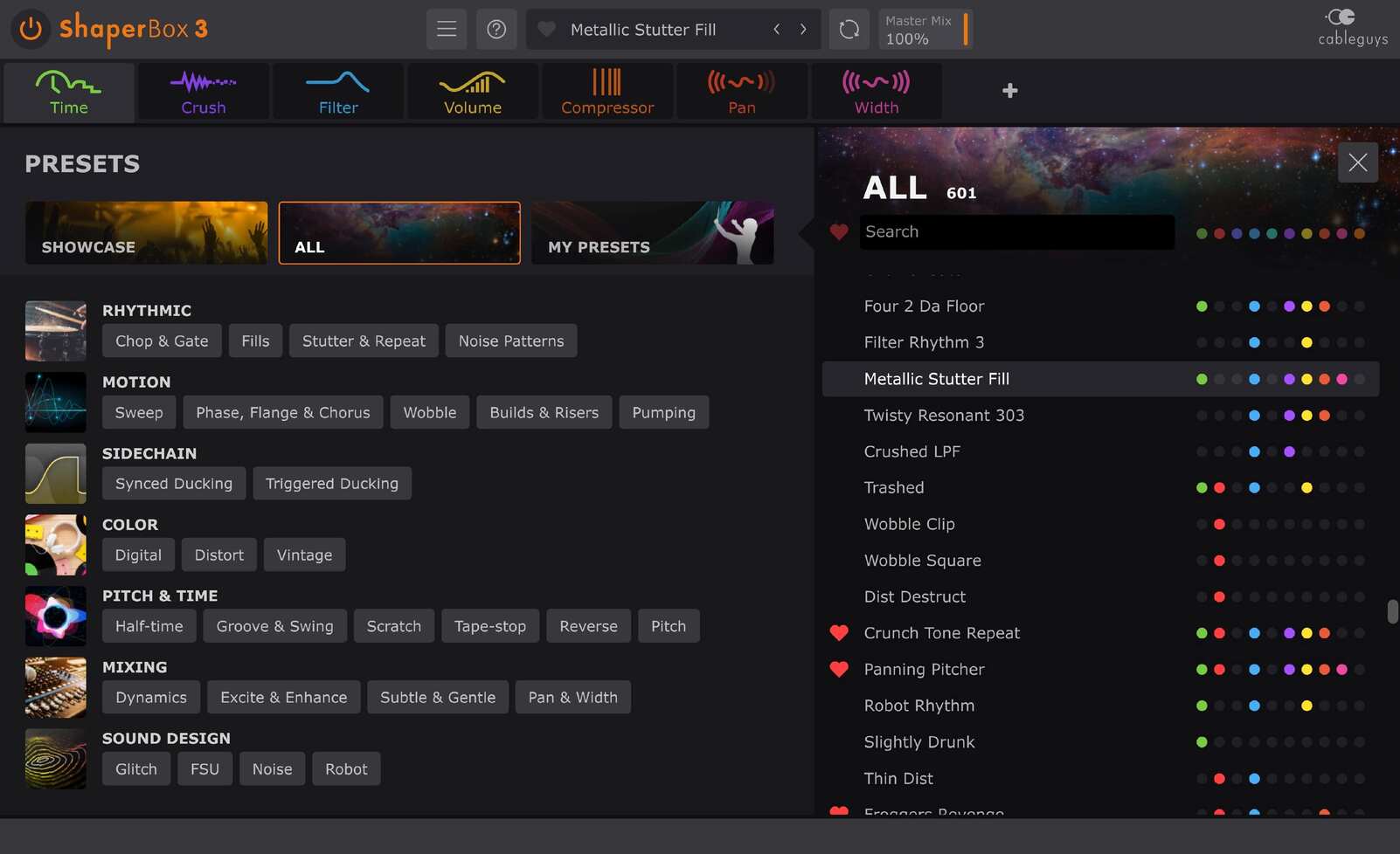 Cableguys ShaperBox 3 Bundle - Preset Browser