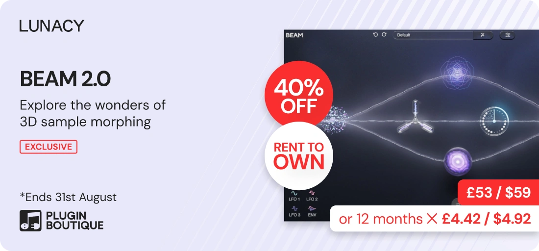 Lunacy BEAM 2.0 'Plugin of the Week' Sale
