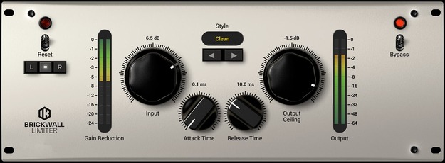 Buy Brickwall Limiter | Limiter | Plugin Boutique