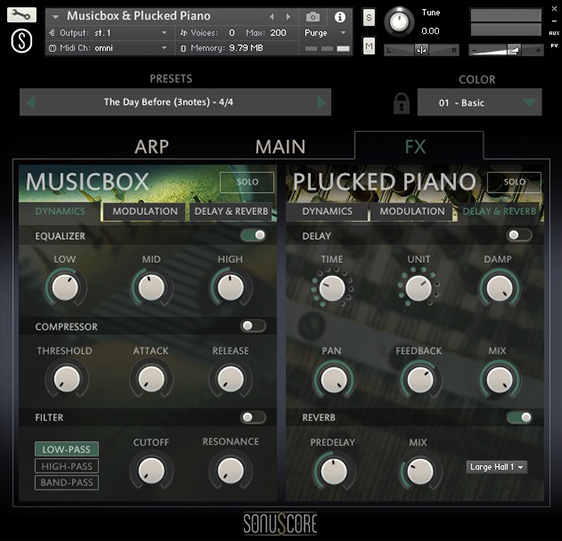 Sonuscore Origins Vol.2: Music Box & Plucked Piano - FX