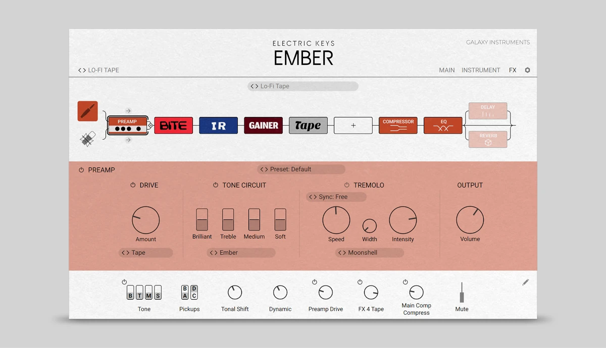 Electric Keys - Timber Duo - UI 3