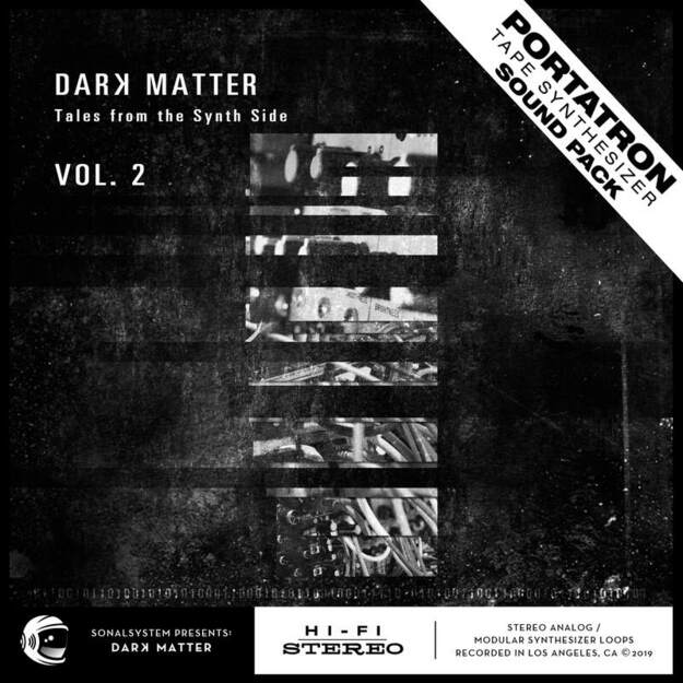 Portatron Preset Pack: Dark Matter – Tales from the Synth Side Vol.2 interface