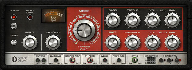 Space Delay interface