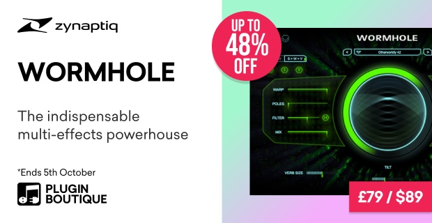 Zynaptiq WORMHOLE Sale