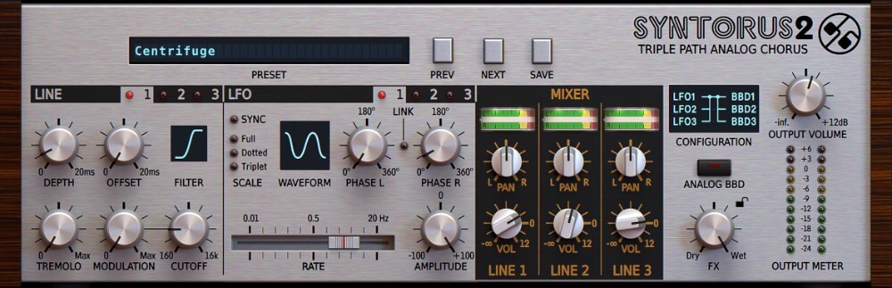 D16 Group Syntorus 2 - User Interface