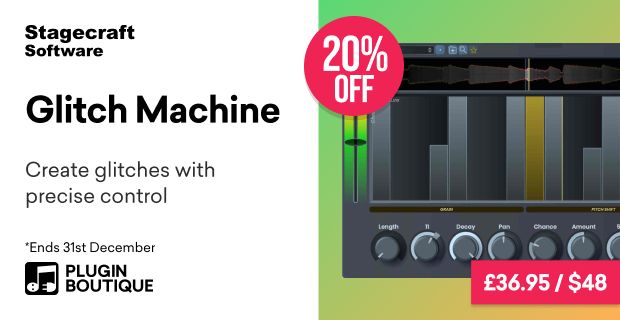 Stagecraft Glitch Machine December Sale