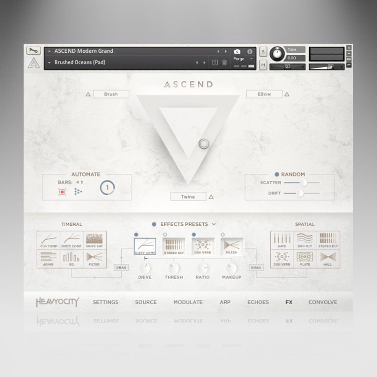 Heavyocity ASCEND: Modern Grand - UI Image 03