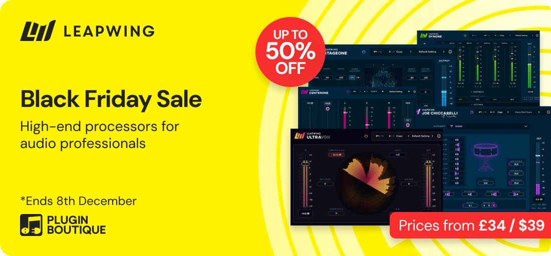 Leapwing Audio Black Friday Sale