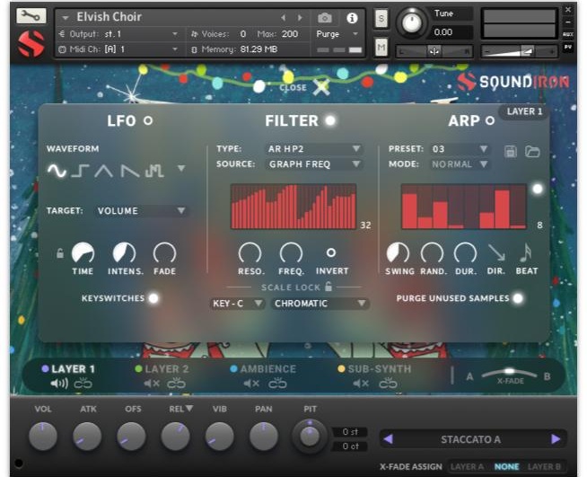 Soundiron Elvish Choir - Advanced UI