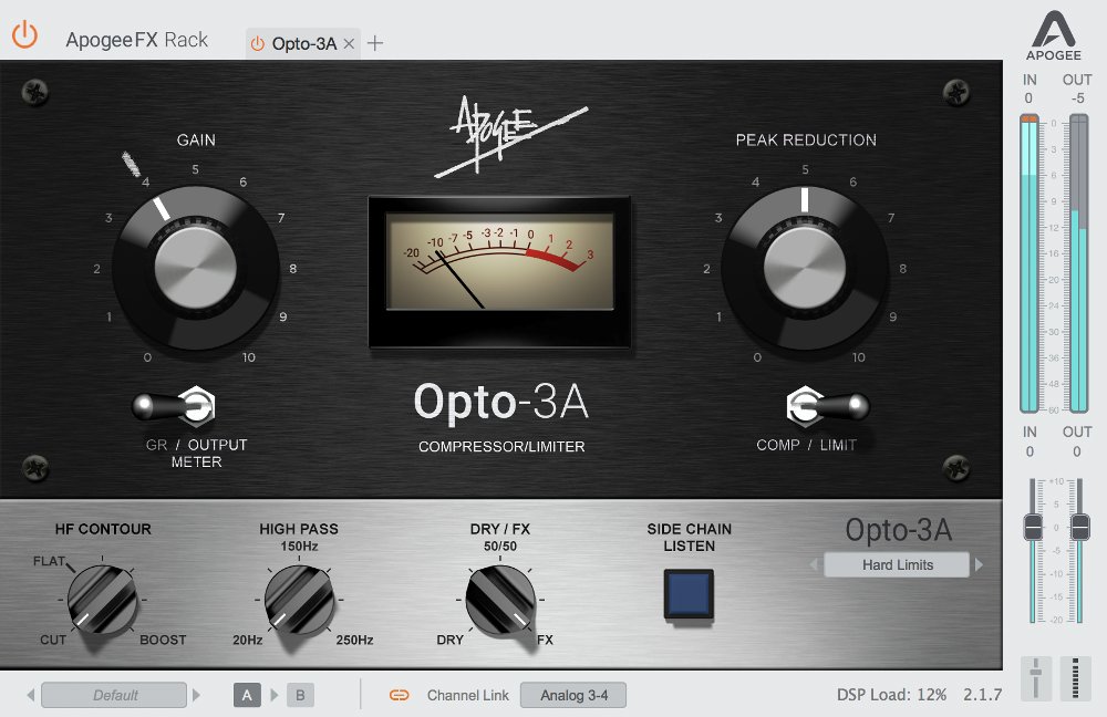 Apogee Opto-3A - Light Mode