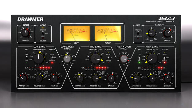 Drawmer 1973 Multi-Band Compressor screenshot