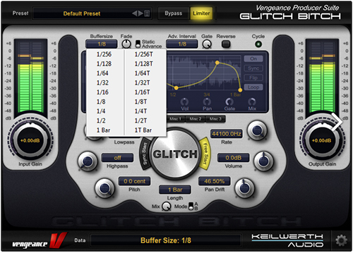 GlitchBitch - buffer size