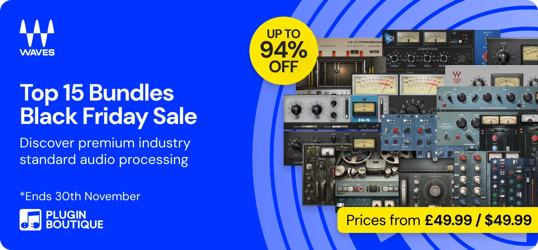Waves Top 15 Bundles Black Friday Sale
