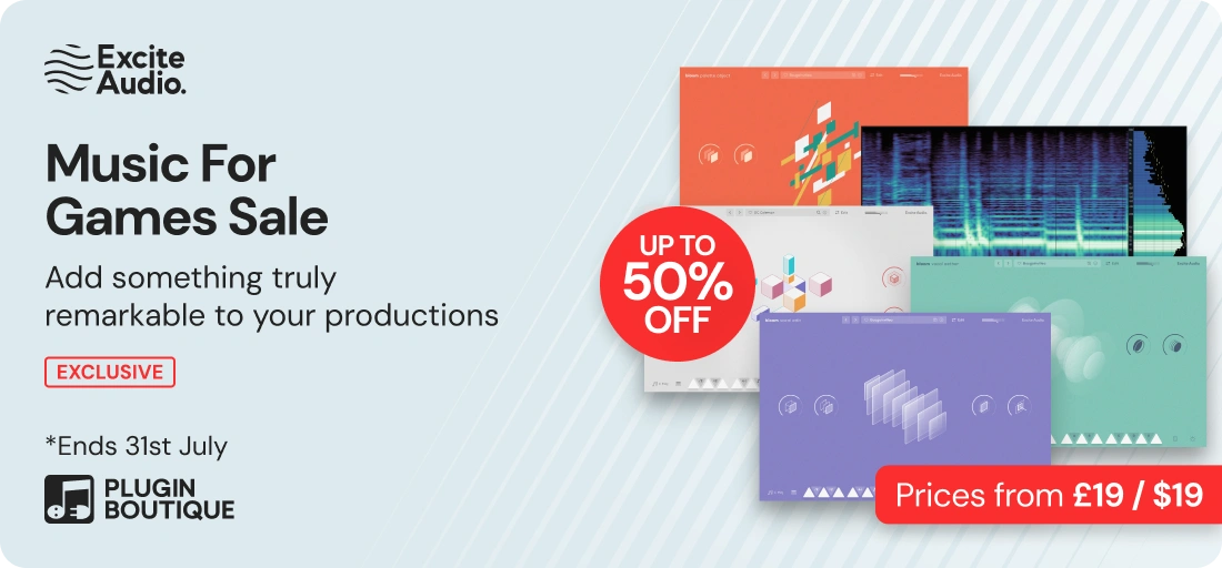 Excite Audio Music For Games Sale (Exclusive)