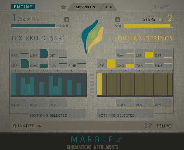 Marble 2 Sequencer User Interface