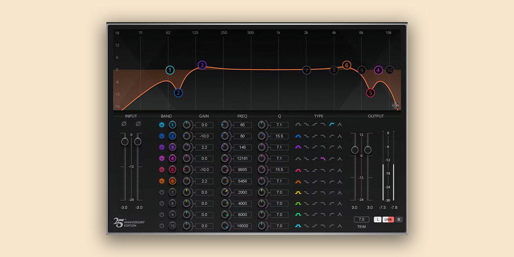 Waves Q10 Equalizer