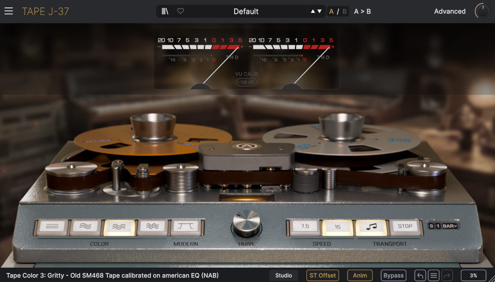 Tape J-37 - Color Mode 3 UI