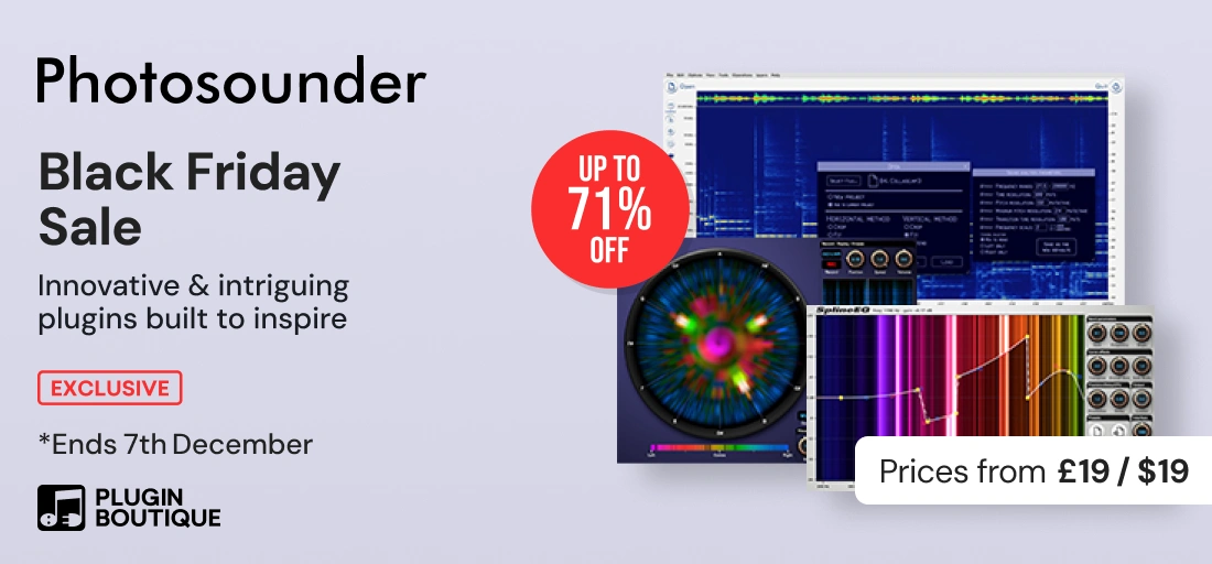 Photosounder Black Friday Sale (Exclusive)