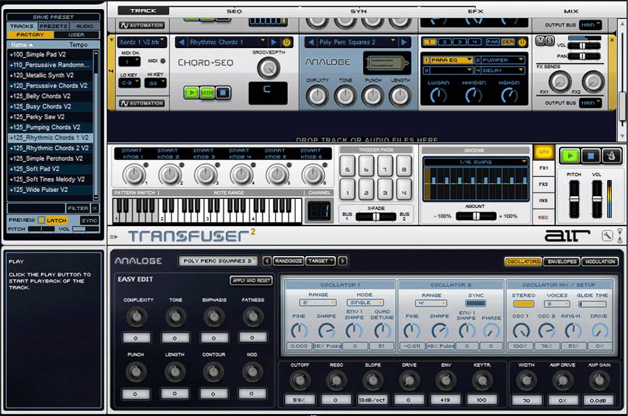 Transfuser 2 - User Interface