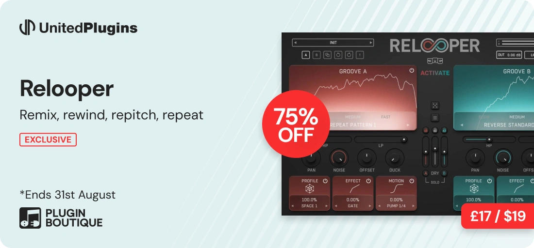 United Plugins ReLooper Hidden Gems Sale (Exclusive)