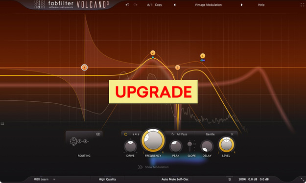 FabFilter Volcano 3 (Upgrade from Volcano 2 or Volcano 1) | Plugin Boutique